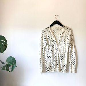 Adorable Polka Dot Cardigan - Banana Republic